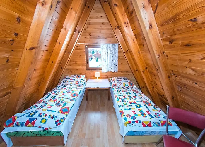 بيت خشبي Kempingowe Krzysztof *