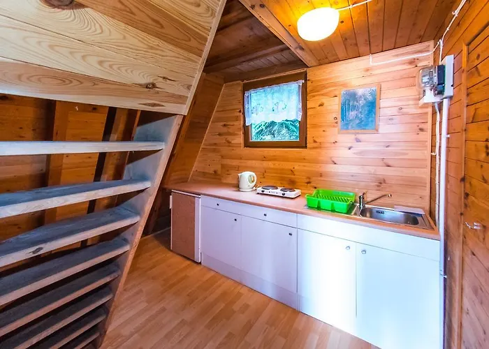 بيت خشبي Kempingowe Krzysztof *