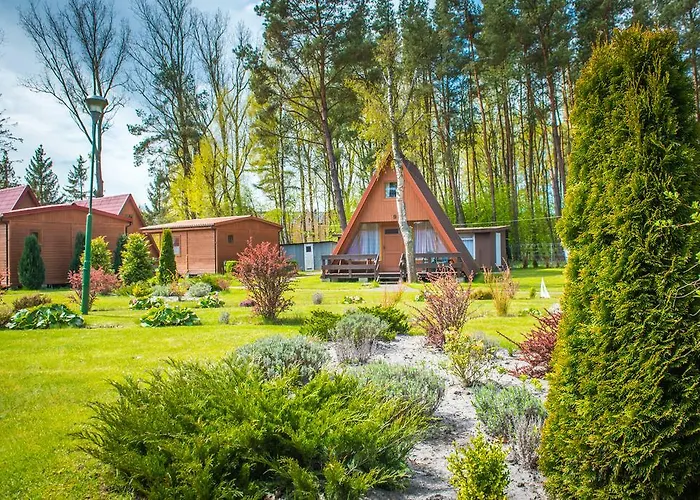 بيت خشبي Kempingowe Krzysztof ليبا