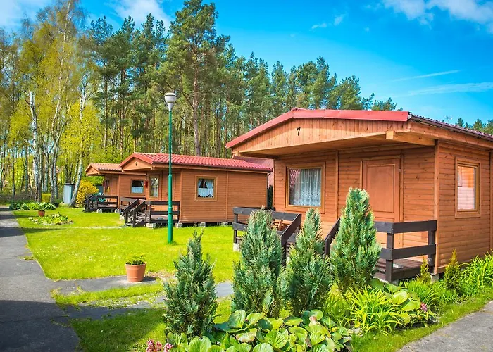 بيت خشبي Kempingowe Krzysztof *